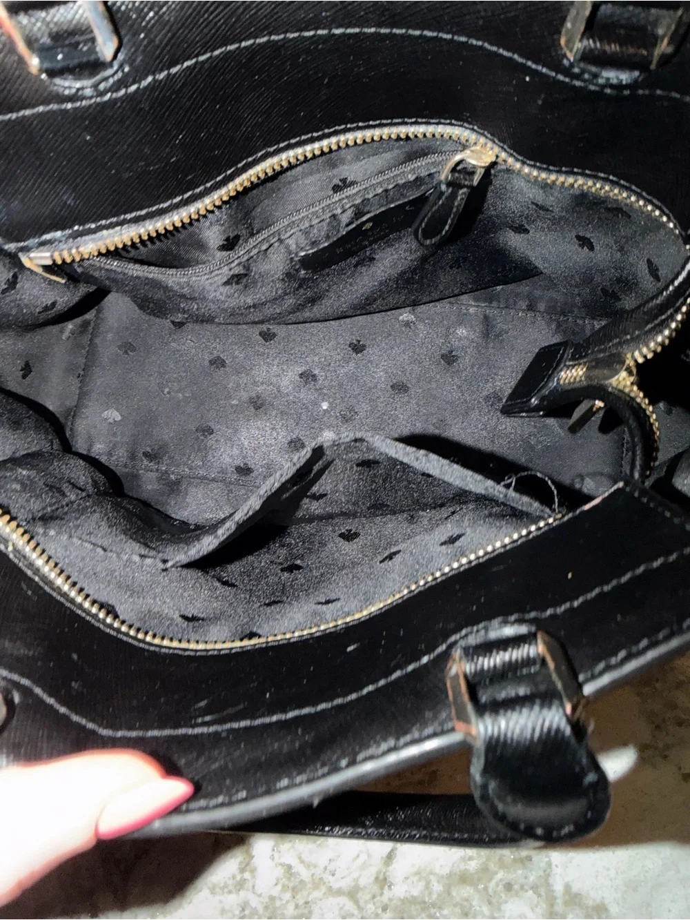 Kate Spade Black Leather bag